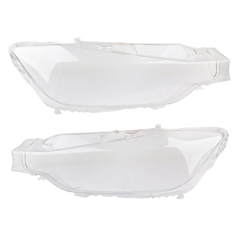 

1Pair Front LH&RH Headlight Lens Cover For BMW 3 Series F30 F31 12-15 320 328 330 340 Parts Car Head Light Lamp Shade Shell