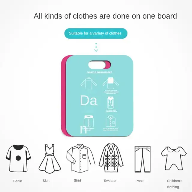 Lusta Személy Összecsukható Tábla Háztartás Kényelmes Ruha Ruházat Ruhák Tárgy Ing Felnőtt Gyerekek - Image 2