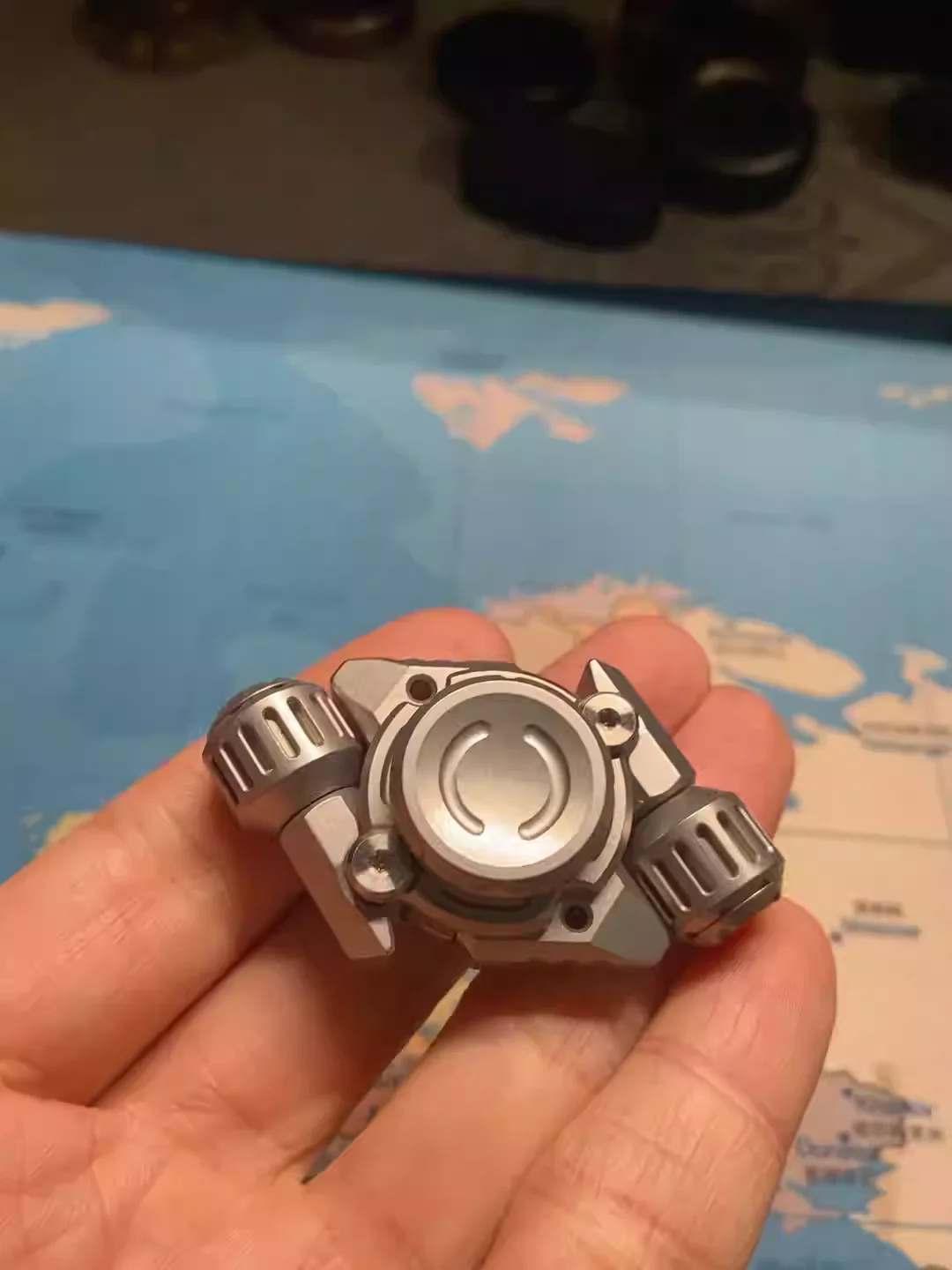 

Fingertip Gyroscope Play Wule Zhi Fission, Stainless Steel EDC