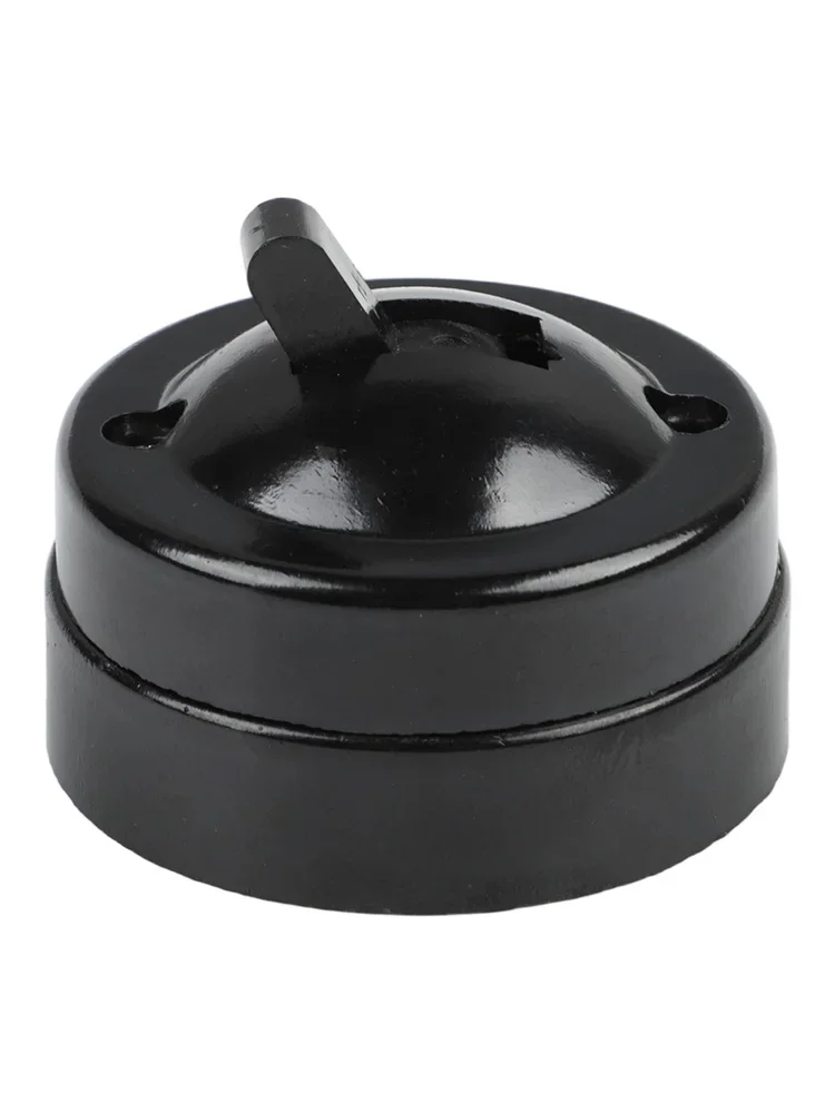 220-250V Retro Single-control Switch Old-fashioned Round Mounted Wall Light Button Switch Lighting Accessories