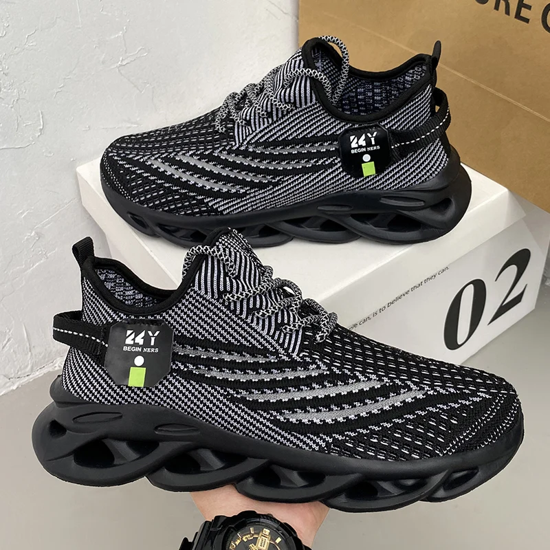 Men's Popular Casual Shoes, Versatile Ultra-Light Breathable Walking Shoes, Suitable for Outdoor Activities and Travel Shoes, New Fashion Popular Thick-Soled Heightening Running Shoes for Men