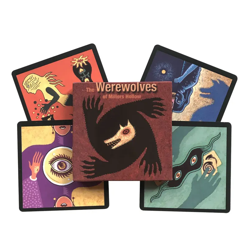 Hot-selling-The-Werewolf-Cards-A-24-Table-Game-With-Paper-Guidebook ...