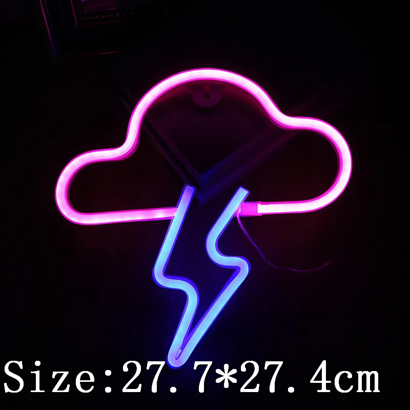 Bulb Shape LED Neon Light Neon Sign Led Lights Wall Hanging Lamps For Kids Room Decor Birthday Gifts Battery or USB Operated potato night light Night Lights