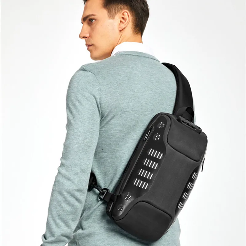 Waterproof Crossbody Bag for Men Short Trip