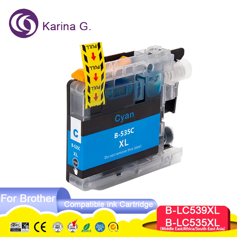 Compatible Ink Cartridge For LC539 LC535 suit for DCP-J100 DCP-J105 MFC-J200