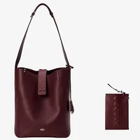 GROTTO bucket bag with a casual silhouette single shoulder carrying crossbody bag large capacity commuter women's bag