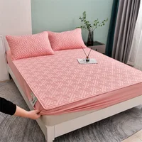 A-Class Antibacterial Quilted Mattress Cover,Mattress Protector,Fitted Sheet- Hypoallergenic, Soft,Cozy 6