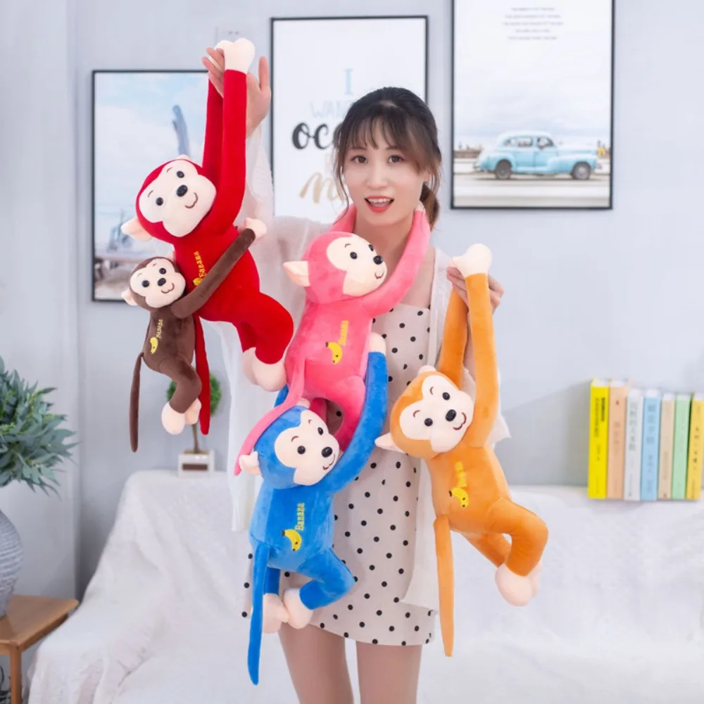 

Long-armed Long-Armed Monkey Doll Plush Animal Monkey Long Arm Tail Monkey Doll Soft Cute Hanging Monkey Plush Toy Kid's Toy