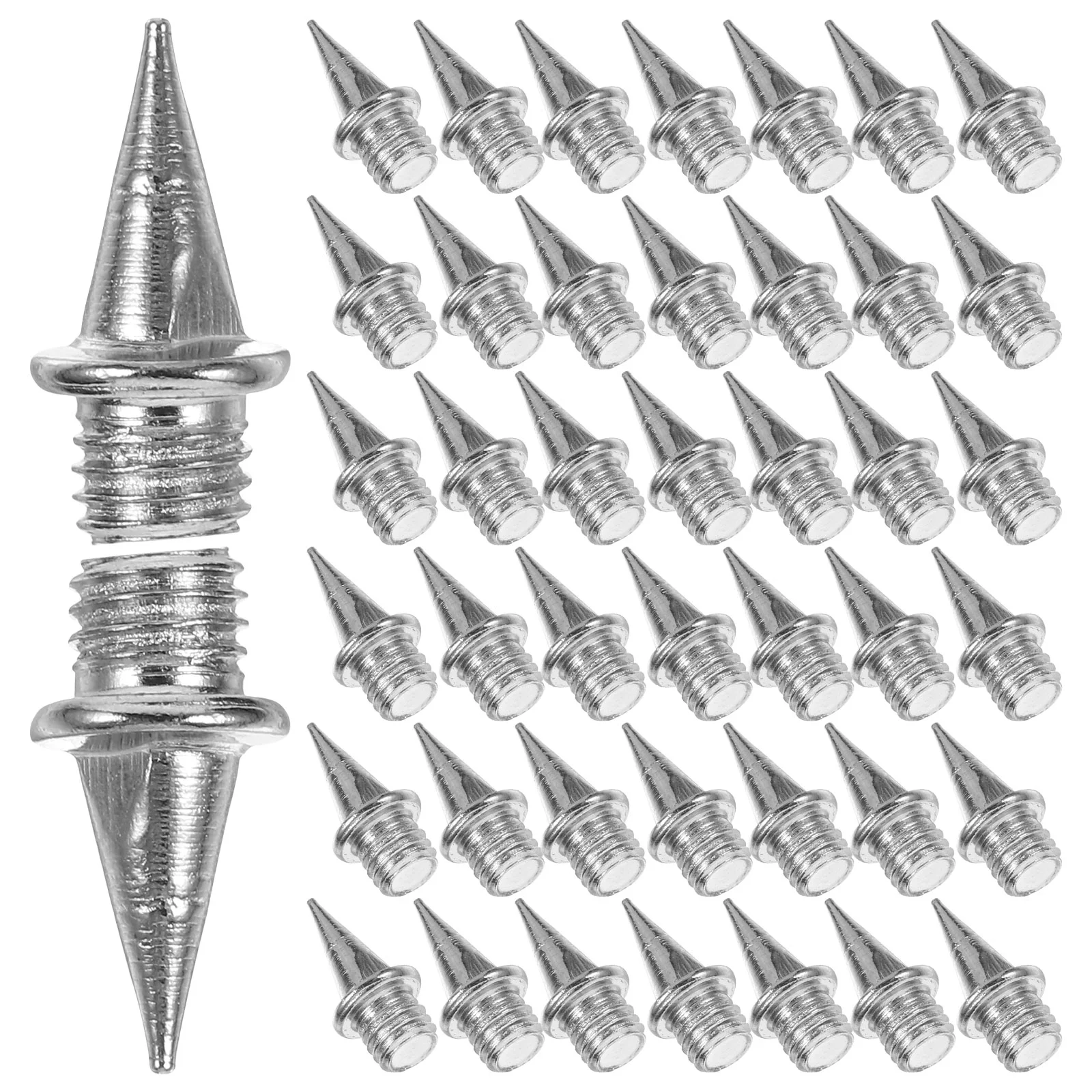 

110 Pcs Shoe Spikes Track Replacement Golf for Any Road Stud Shoes Steel Women's