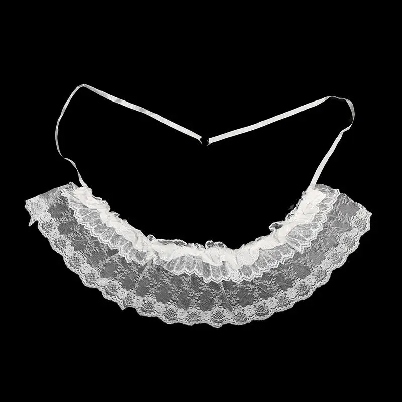 Koreanische Mode Spitze Unregelmäßigen Rock Vorhang Weiße Blumen Spitze Mesh Halbkörper Rock Frauen Sommer Böden Jeans Dekorative Saum – Detail 9