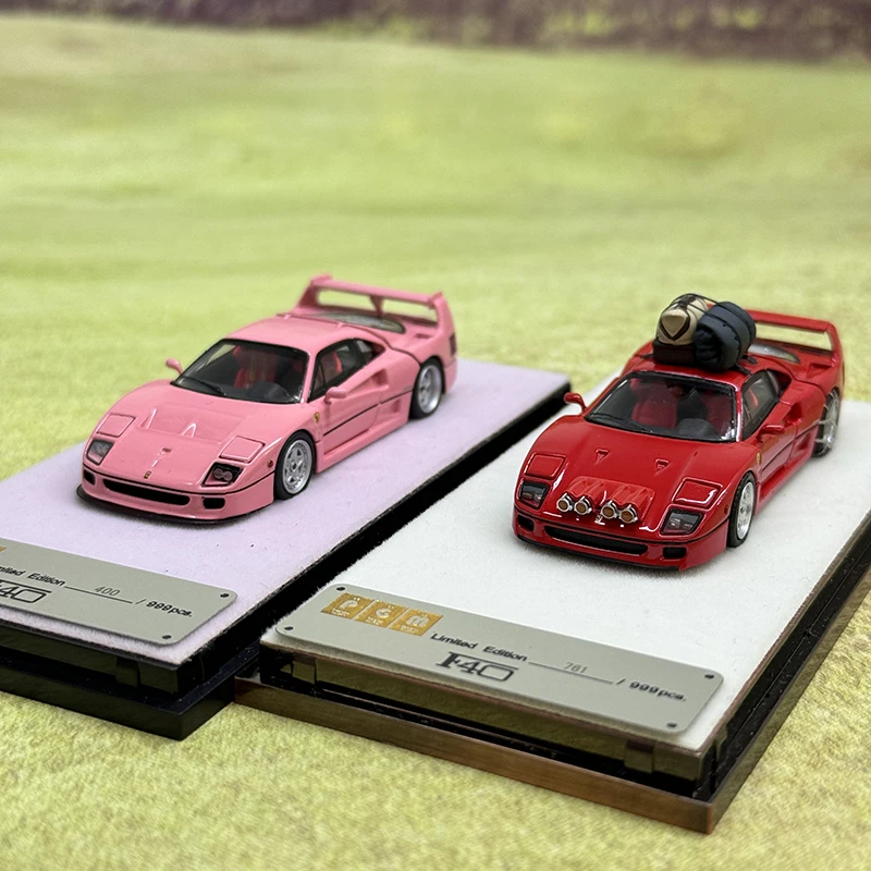 

PGM 1:64 F40 Snow full door ALLOY MODEL CAR