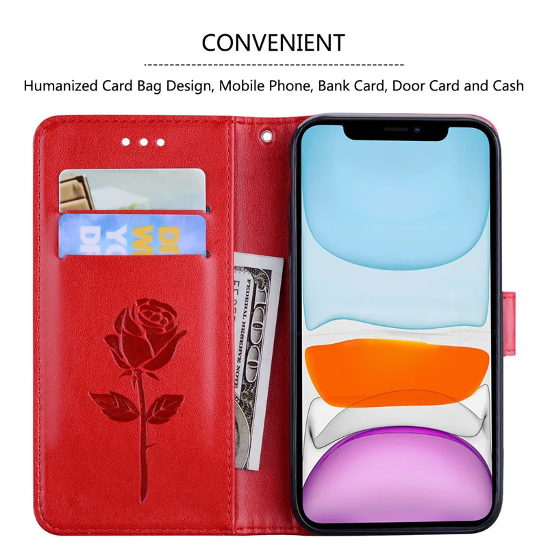 Flip Wallet Cover For VIVO Y31 Y51 Y33S Y30 Y50 Y52 Y72 Y55 V17