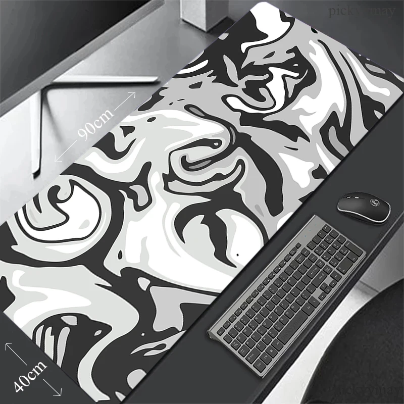 Design Large Desk Pad 100x50cm Big Computer Mousepads Gaming Mousepad Big Keyboard Mats Gamer Mouse Pad Desk Mat