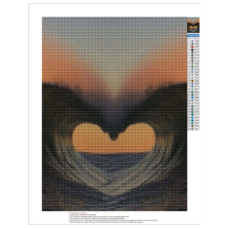 Kit Pittura Diamante 5D Spiaggia E Luna - Diamanti Resina, 30x40cm, Decorazione Parete Per Casa - Foto 8