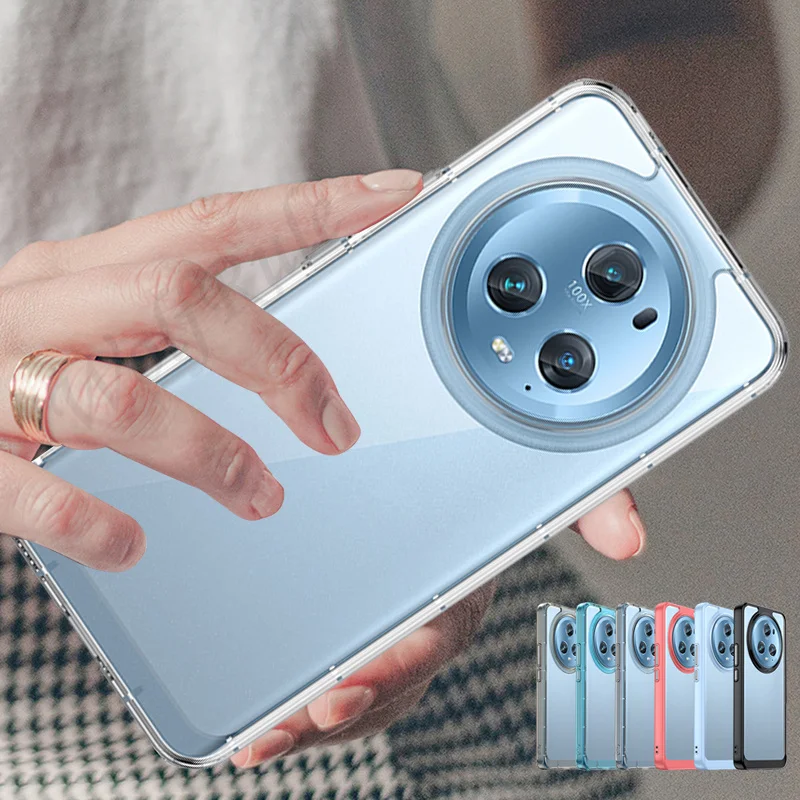 Per Honor Magic 5 Pro Custodia Cover Huawei Honor Magic 5 Pro Capas Paraurti Del Telefono Colore Trasparente Clear Fundas Honor Magic 5 Pro