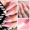 12PCS Jelly Nude Rubber Base Gel Set Black Crystal Translucent Color Construction Gel Semi Permanent Soak Off UV LED Varnish Kit 5