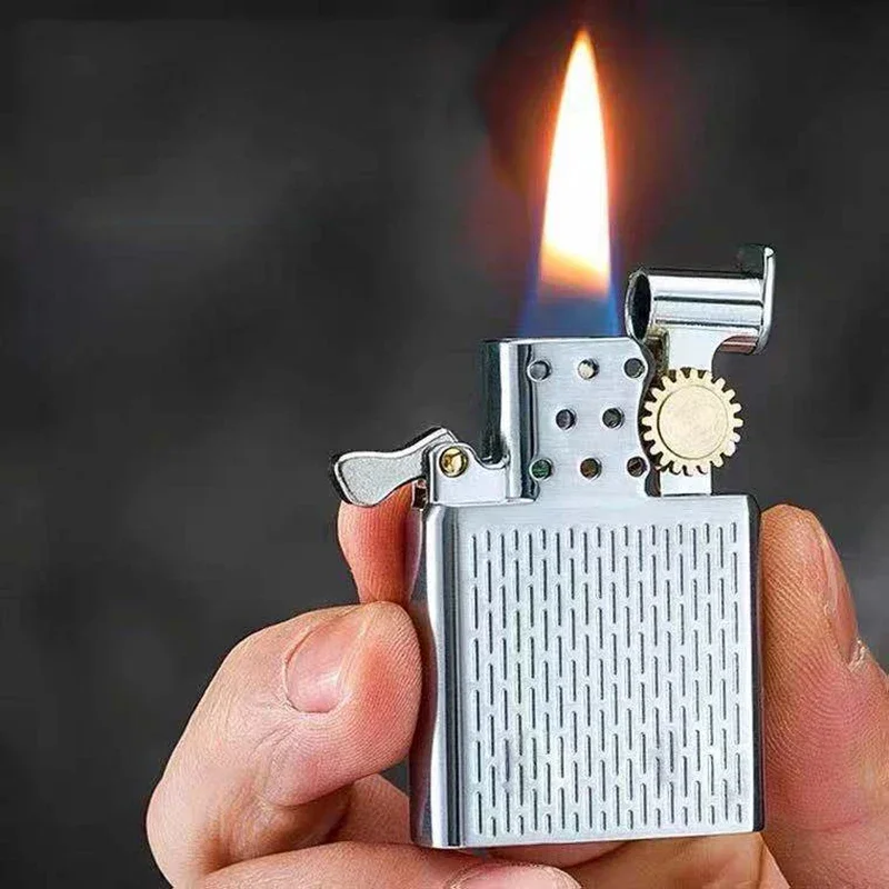 ZORRO Kerosene Lighter Inner Insert Parts Gas/Oil Flint Grinding Wheel Brass White Steel Cigarettes Lighters Repalce 912 915 902 lighter accessories,kerosene lighter,smoking accessories,lighter flint