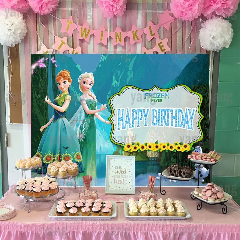 Disney Frozen Fever Magic Elsa Anna Girls Custom Olaf Princess