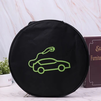 차량용 충전 케이블 보관 가방, 점퍼 운반 가방, 전기 자동차 충전기 플러그 소켓, 충전 장비 컨테이너 보관