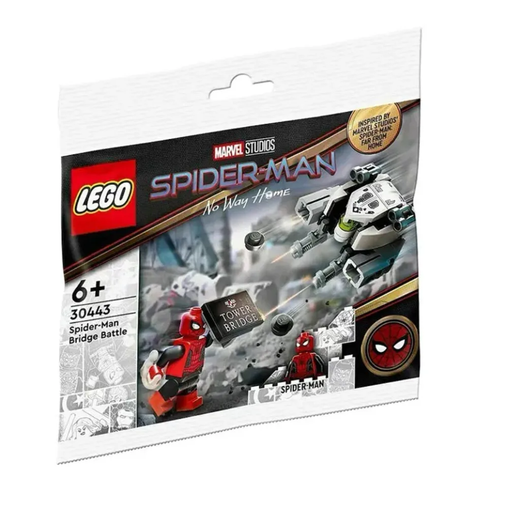 LEGO Marvel Super Heroes Spider-Man Bridge Battle Polybag Building