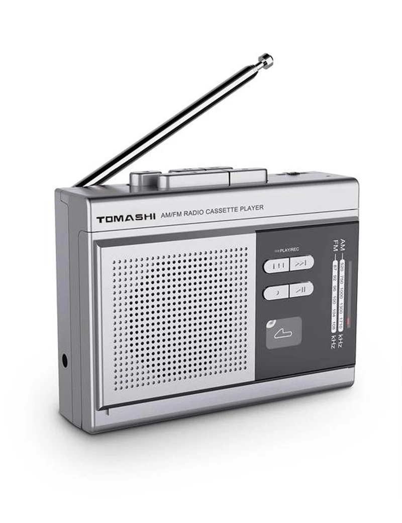TOMASHI Portable Cassette Radio Player Walkman Recorder Tape to