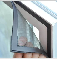 DIY Custom size 2025 Magnetic screen window, mosquito net magnetic curtain, invisible, household magnet self-adhesive window 3