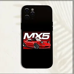 Sleek Black Soft Cover Phone Case for iPhone 12 Mini (Z1)