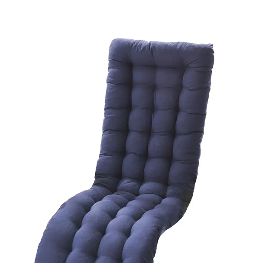 Polyester Garden Recliner Cushion Thickened High Office Seat Cushions Outdoor