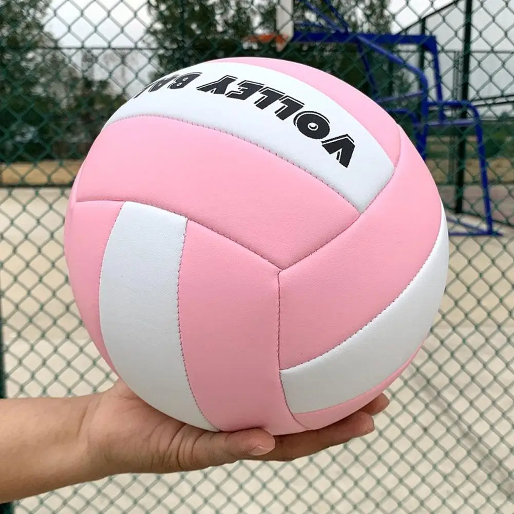 Volleyball Professional Game PVC Volleyball For Beach, Outdoor Camping, Volleyball, Indoor Competition, Ball Training Ball E7C1