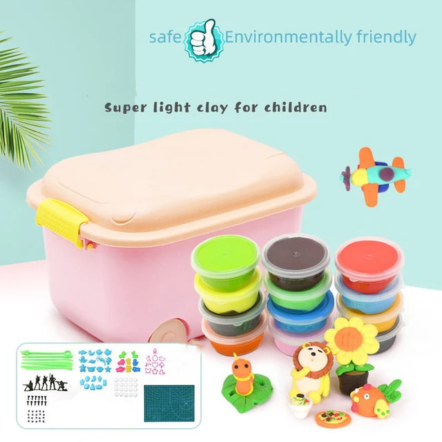 Oven baked clay Children and adults hand craft clay 24 color with knife  tool kit . - AliExpress