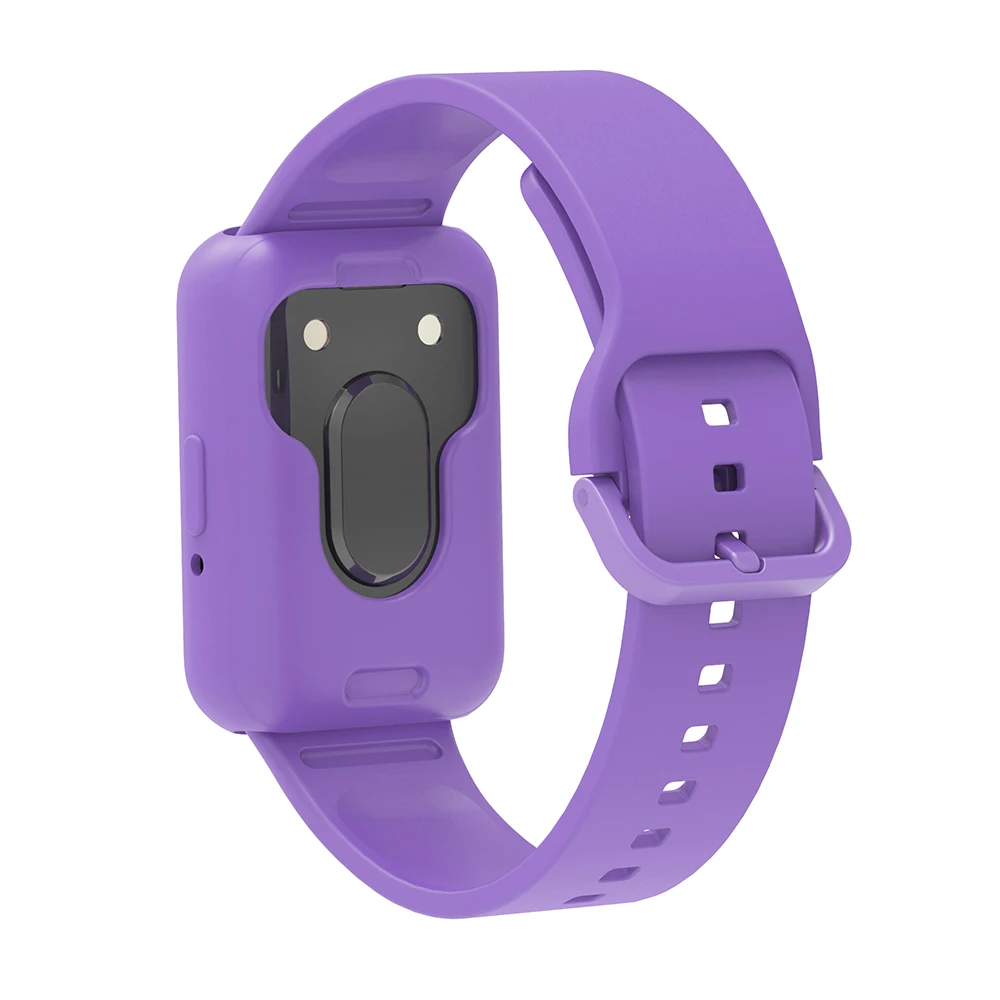 Silikonarmband + Schutzhülle für Samsung Galaxy Fit 3 Fit3 SM-R390 Armband Armband Smartwatch Band – Detail 17