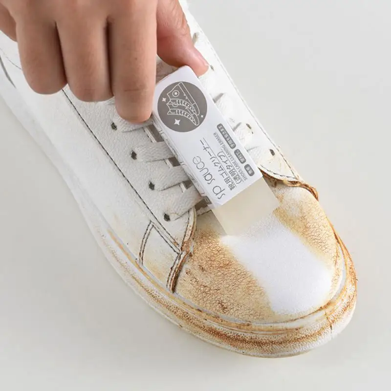 

1PC Cleaning Eraser Suede Sheepskin Matte Leather and Leather Fabric Care Shoes Care Leather Cleaner White Shoe Sneakers Care