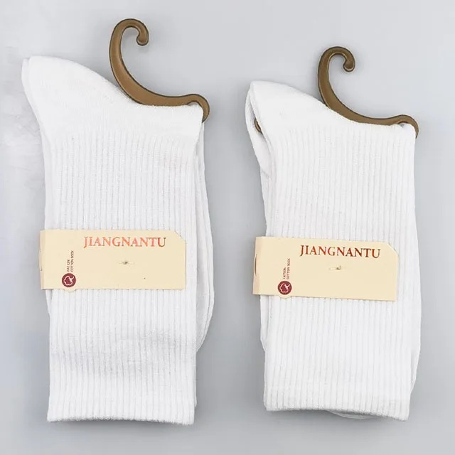 26 Solid Color Four Seasons Women's Socks Middle Tube Socks Candy Sock Cute Cartoon Girl Socks Pure Cotton Comfortable Home Sock 1 pair-001