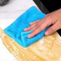 10/1x Microfiber Cleaning Cloth Double Layer Super Absorbent Towels Thickened Soft Drying Cloths Kitchen Car Care Washing Towel 2