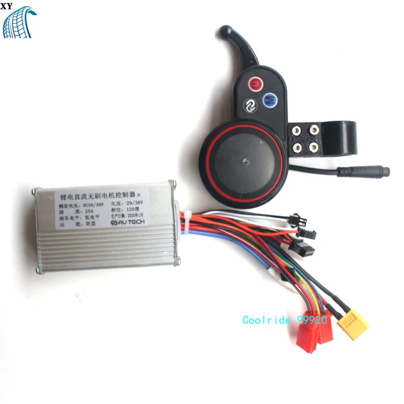 

Electric Bicycle Accessories 24 / 36 / 48V Scooter Brushless DC Motor Controller with LCD Display Control Panel Can Shift