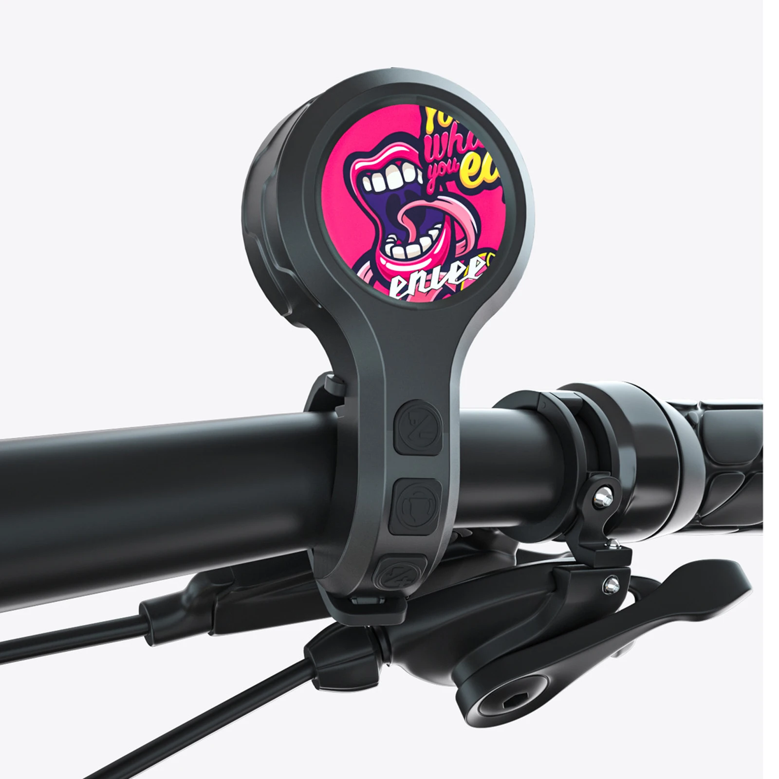 Campanello Per Bicicletta Con Corno Per Bici Elettrica Regolabile 80-130Db, Accessori Per Biciclette Impermeabili Con Fischietto Ricaricabile Usb Per 
