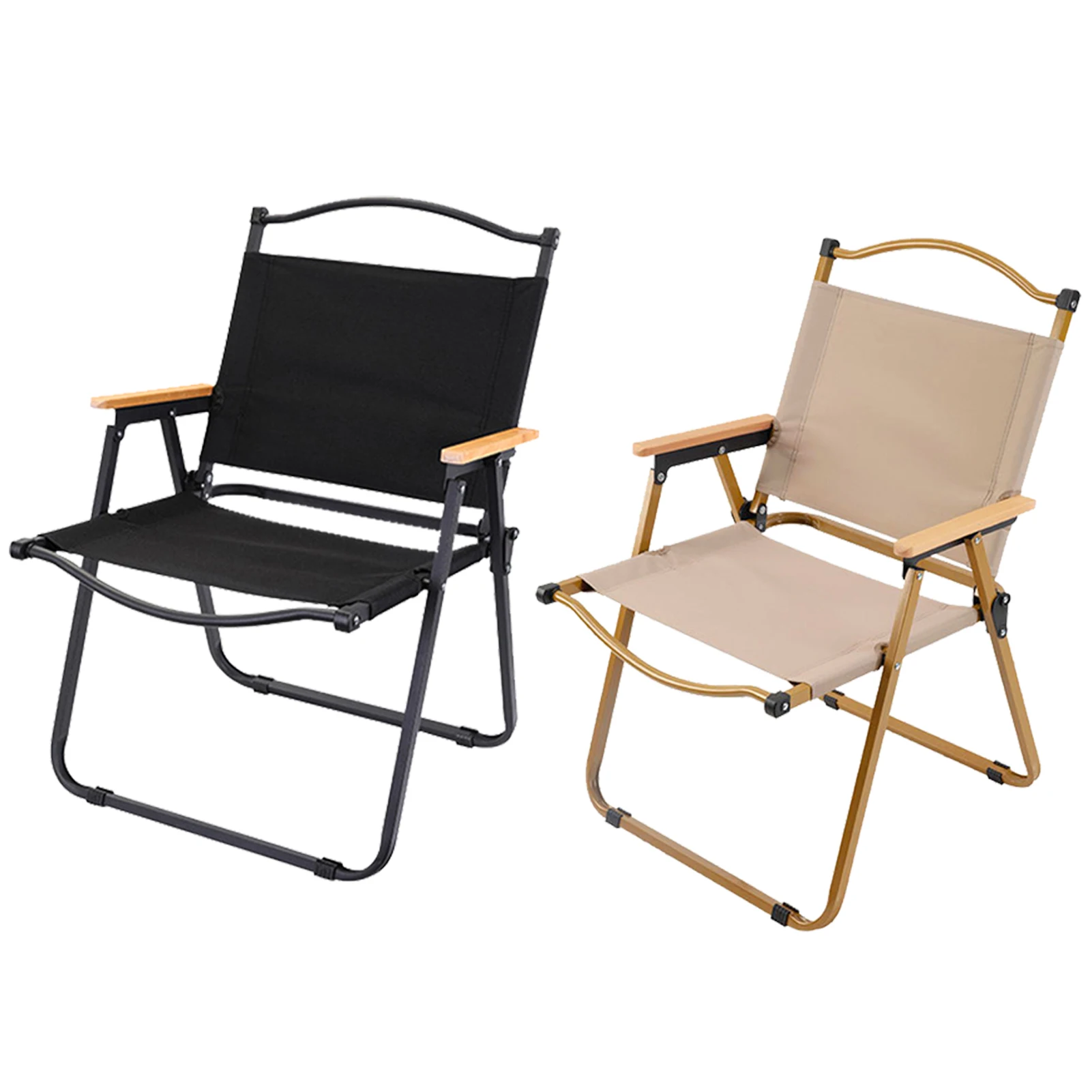 Foldable Outdoor Seat Camping Fishing Chair Multifunctional Portable Steel Tube Lightweight Beach Picnic