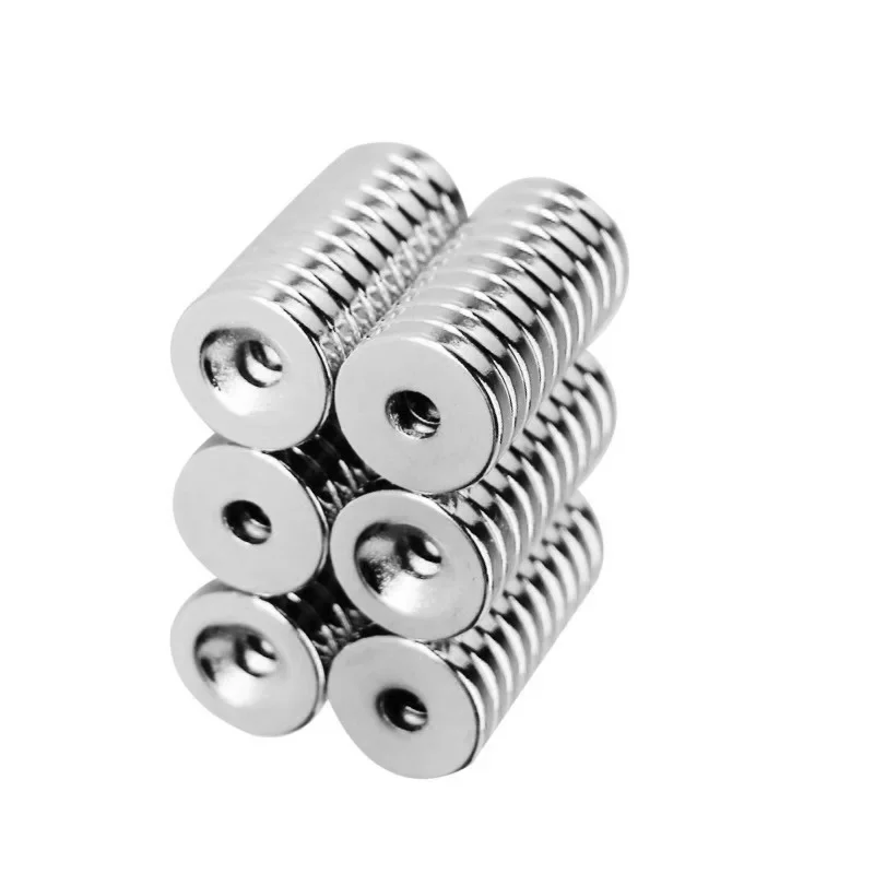 Round Magnets 5~100PCS 15X5-4 mm Diameter 15X3 mm Hole 4mm Small Countersunk 16x3-5 Neodymium Disc Magnetic 18*3-5