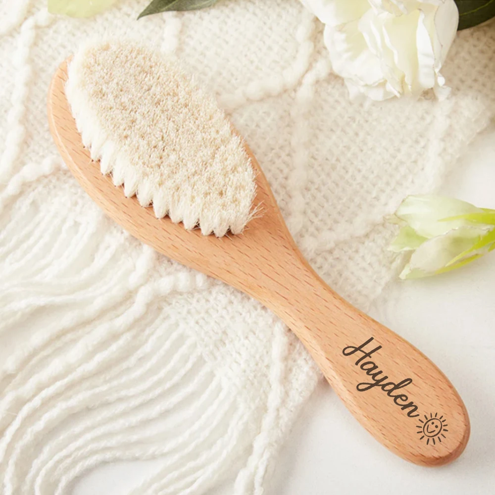 Baby Hairbrush Comb Personalized Wooden Gift for hair brush comb,hair comb,hair comb set