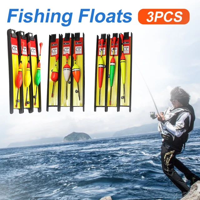 Fishing Floats Set Buoy Bobber  Bobber Floats Ice Fishing - 3pcs Fishing  Bobber Line - Aliexpress