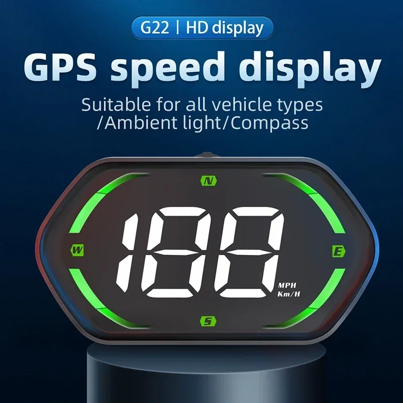 Tachimetro digitale con display Head Up HUD GPS HUD per auto universale per tutte le parti di automobili Plug and Play dei camion - Image 4
