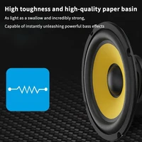 5/6/8/10 Inch Car Bass Speaker Coaxial Subwoofer HiFi Music Full Range Frequency Car Stereo Speaker For Universal Car Home Audio - Image 6