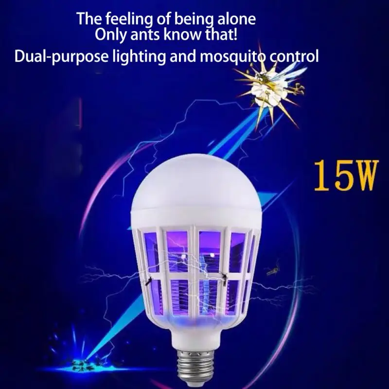 Mosquito Lamp Mosquito Killer Lamp RYRA Mosquito Killer Lamp LED Bulbs AC 220V Home Lighting With Electronic Anti Mosquito Trap Insect Killer Lamp