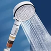 5 Modes High Pressure Shower Head Anti Limestone Filter Hygienic Remove Calcario Shower with Holder and Hose Bath Accessories 5
