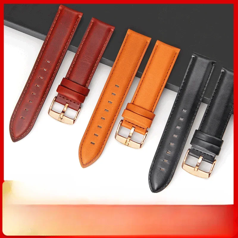 Per Dw Watch Band Quick Release Pelle Bovina Daniel Crocodile Pattern Cinturini Wellington Accessori Con Fibbia In Acciaio Inossidabile Solido
