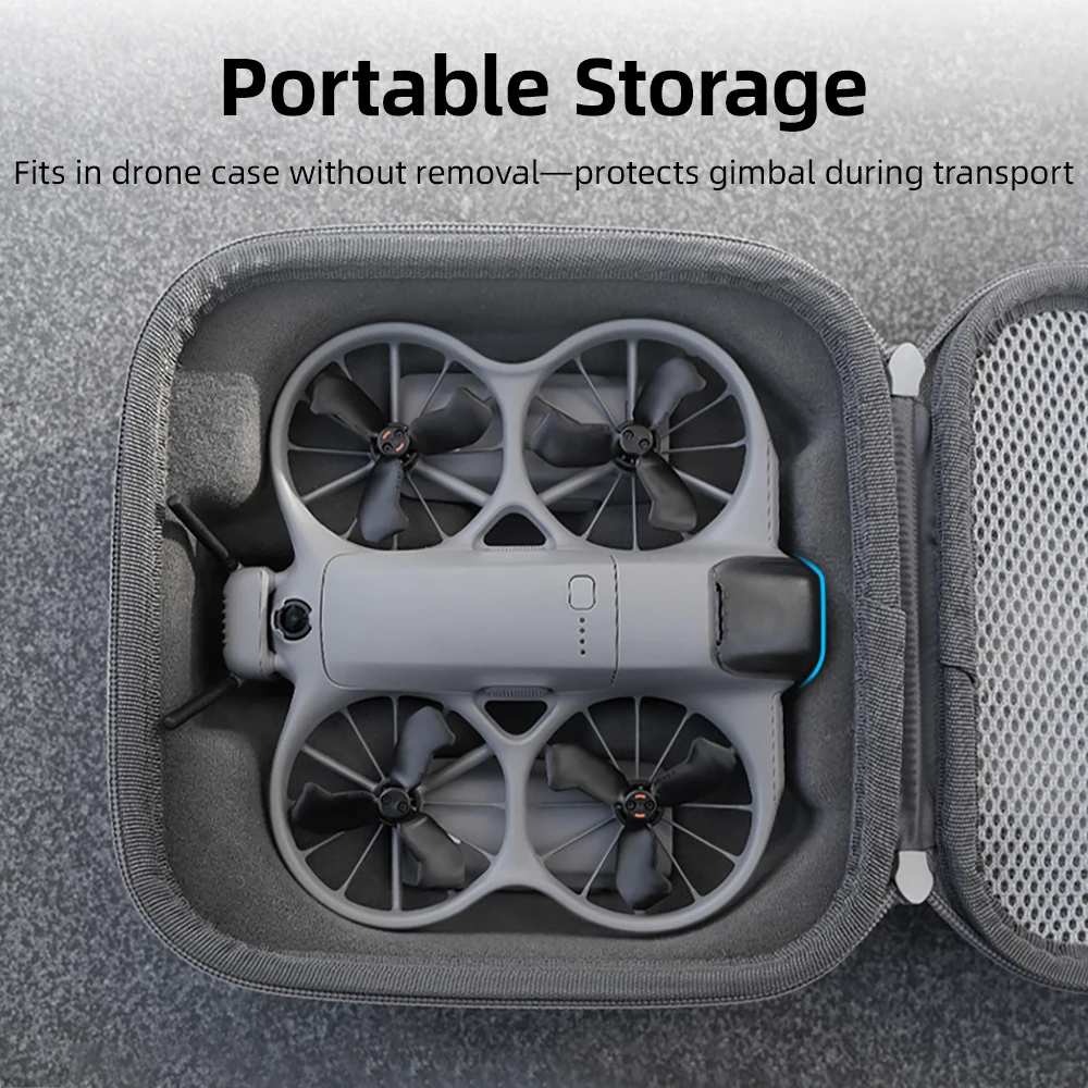 Protège-objectif pour drone Neo 2 - Coque de protection en PC transparent