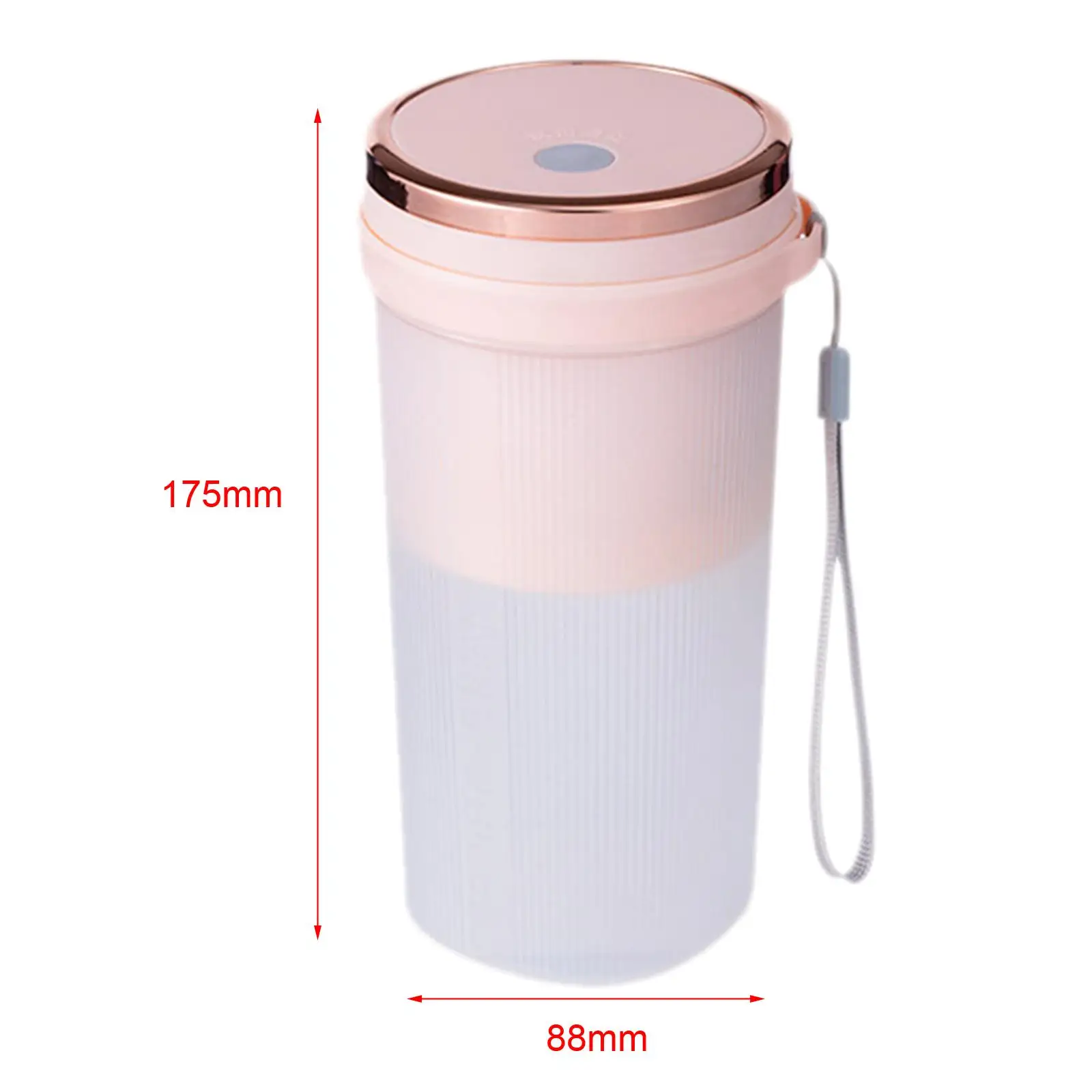 

Juicer Extractor with 6 PCS Stainless Steel Equipped with Rechargeable Battery Lightweight Portable