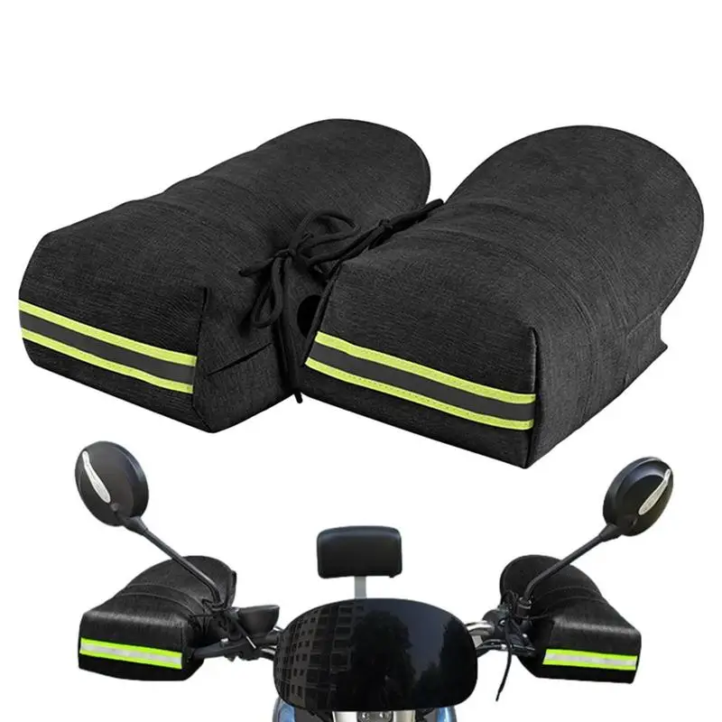 

Motorcycle Handlebar Gloves Waterproof Motorcycle Hand Shield UV-resistant Motorbike Gloves Sunscreen UV-resistant Bike Handle