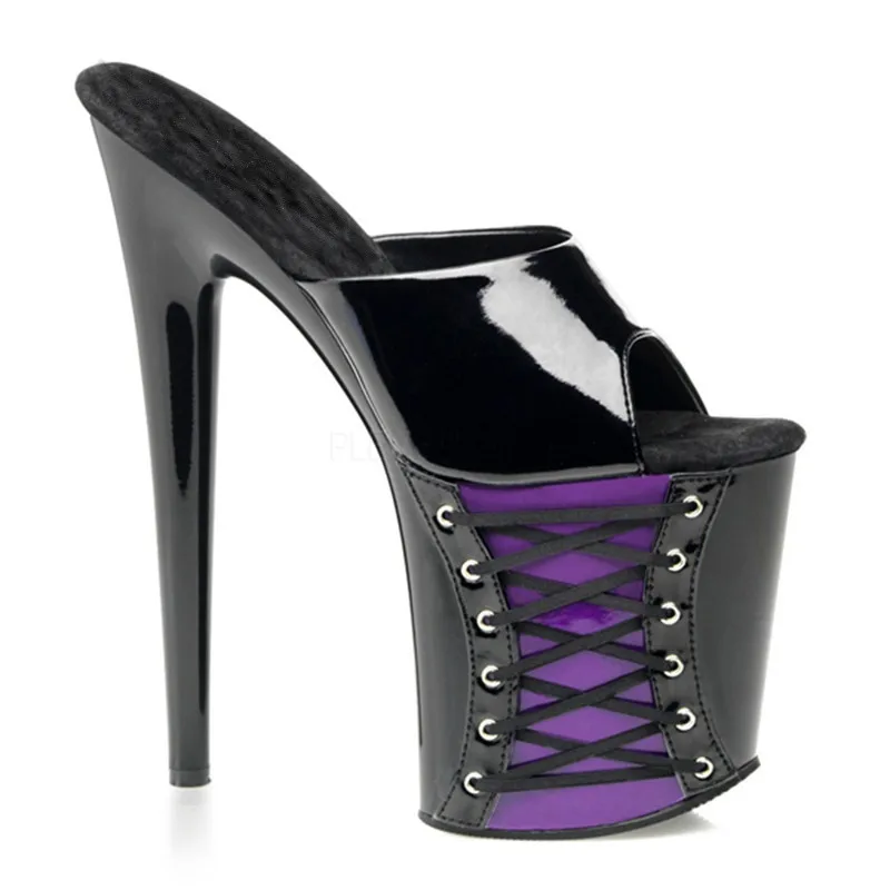 20cm Women's best selling hot summer style slim super high heels, stage sexy banquet fine heels, dance shoes