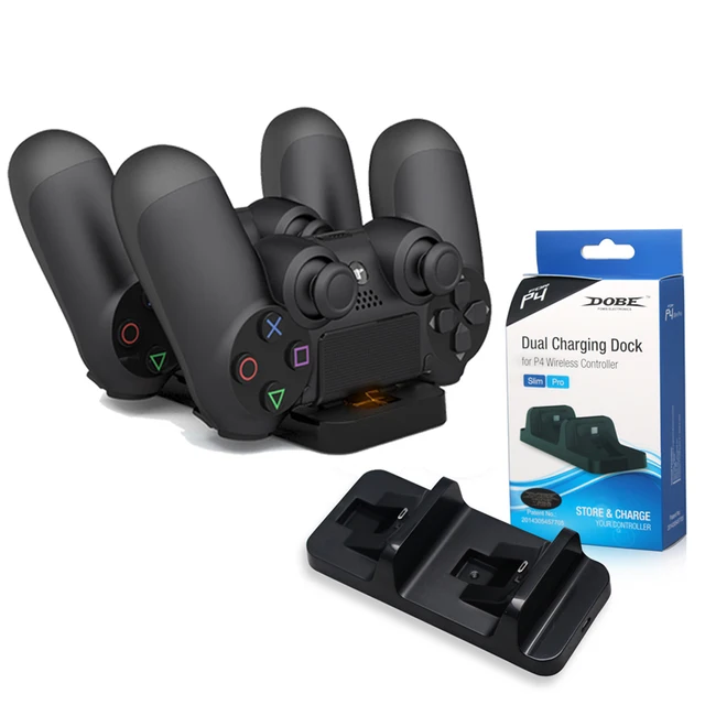 Dual Charging Dock For P4 Wireless Controller Amazon Controller